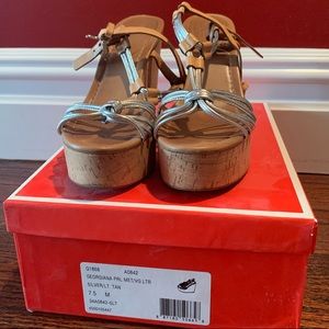 COACH- Georgiana Wedge Sandal